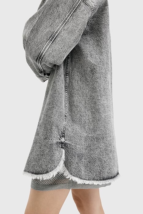 LILY DENIM DRESS VINTAGE BLACK 5