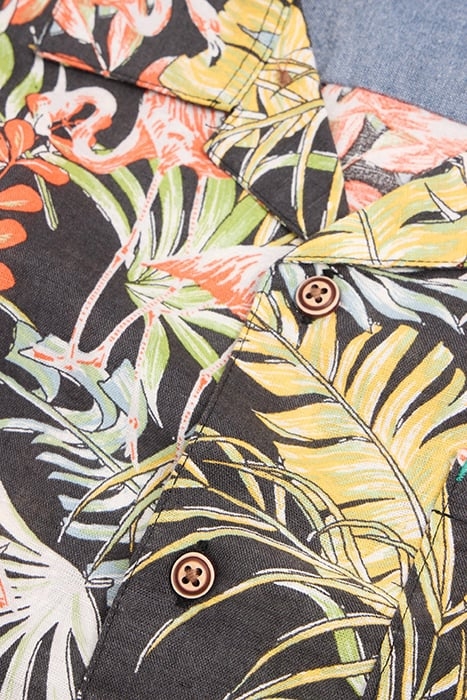 FLAMINGO PRINTED SHIRT BLACK PRINTED 3