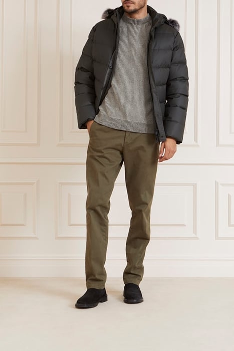 REAL DOWN PUFFER JAC HUNTER WINTER JACKET GREEN 3