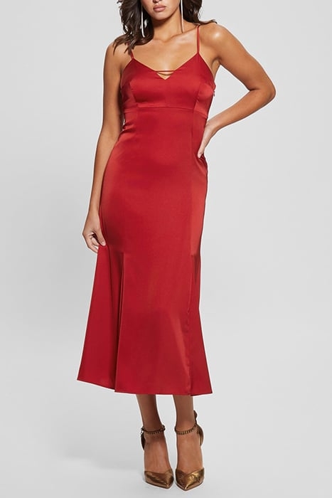 SL MONIQUE DRESS CHILI RED 1