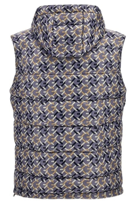 SUPER LIGHT PUFFA VEST G CHAIN BLUE AOP 5