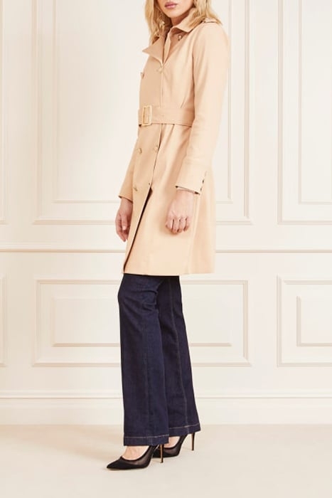 VERONIK TRENCH NUDE SAND 5