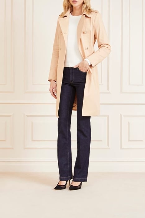 VERONIK TRENCH NUDE SAND 1