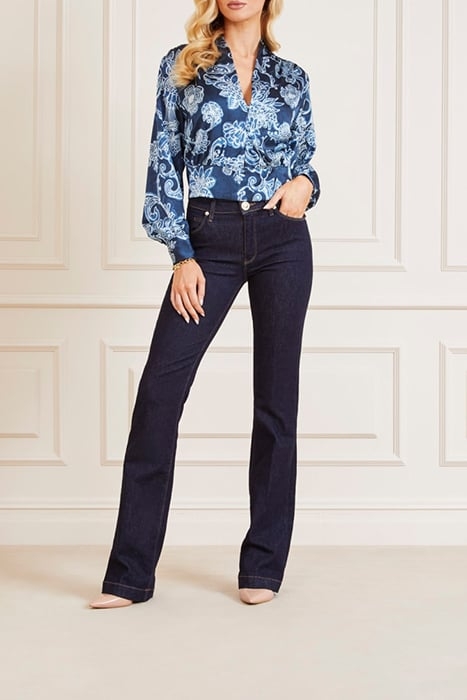 FLORAL INK BLOUSE PRINT 3