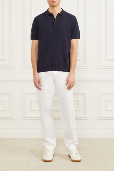 FORMAL PERFORMANCE SMART POLO SHIRT BLUE 3