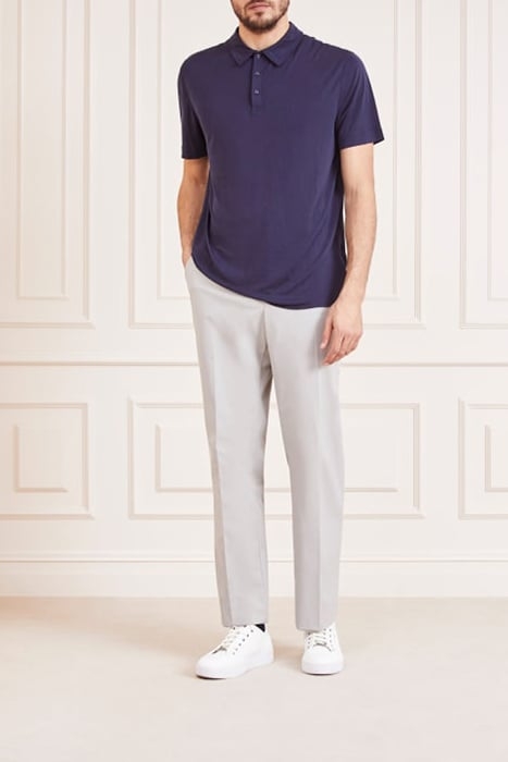 LOGO POLO SHIRT SMART BLUE 3