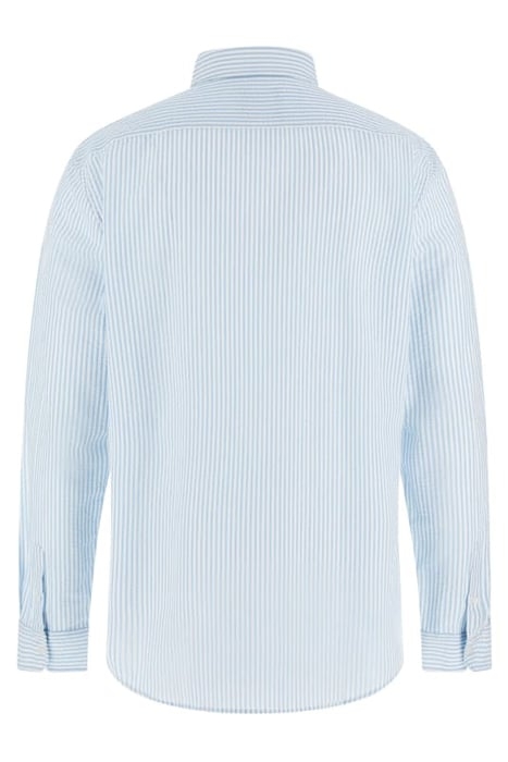 JOE COLLAR NOTCHE AZURE AND WHITE CASUAL SHIRT STRI 2
