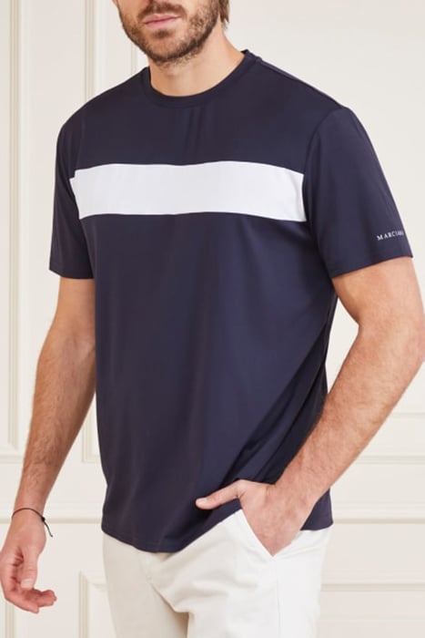 SS CN STRIPE & LOGO SMART BLUE 5