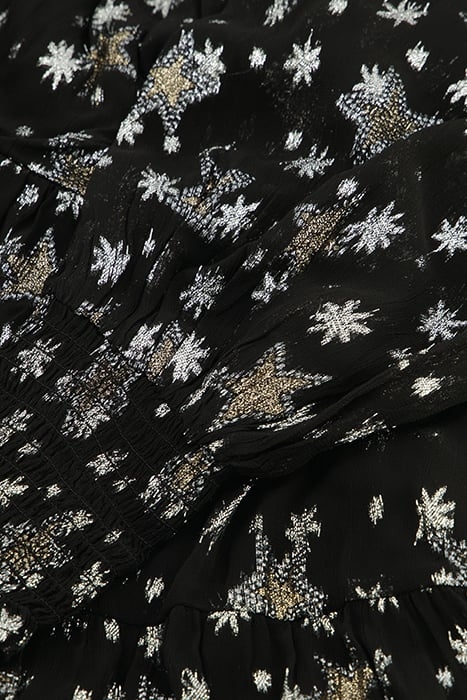 FOLIE DRESS BLACK/SILVER 3