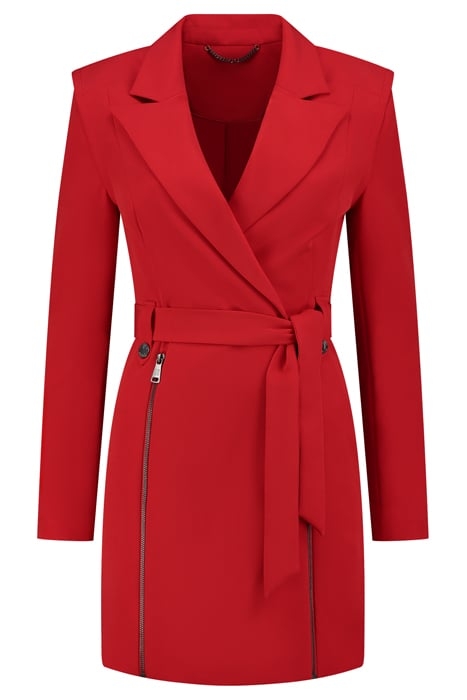 AFRICA DRESS RACING RED 1