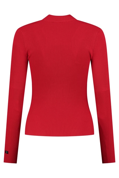 JOLIE RIB TOP RACING RED 2