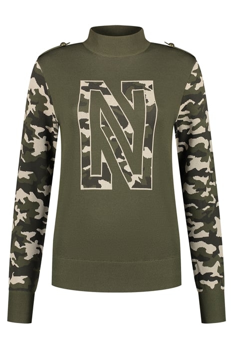 AGRETA PULL COMBAT GREEN 1