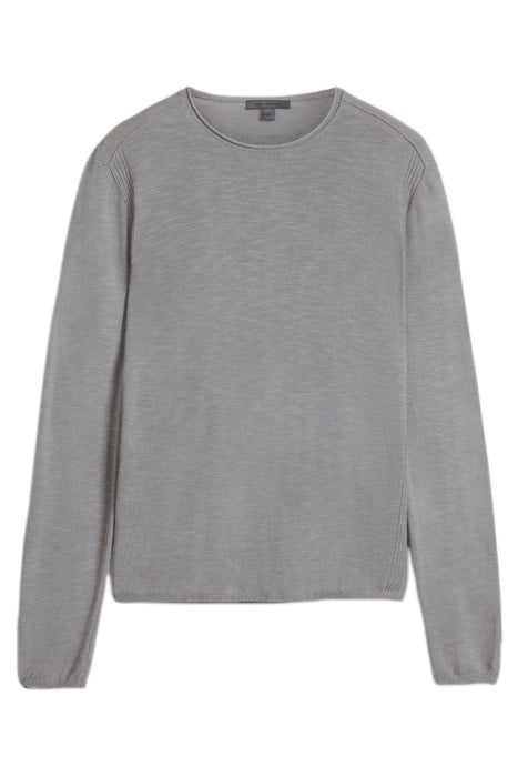 LEX LS LINEN BLEND SLUB FLAGSTONE GREY 2