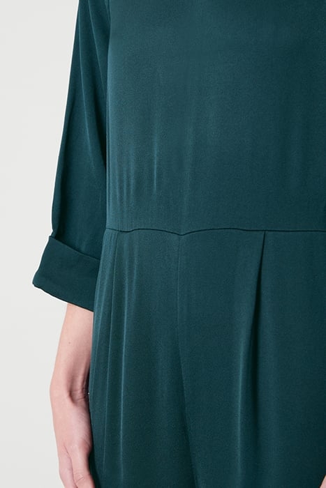 ROUND COLLAR 7/8 SLEEVES JUMPSUIT PERROQUET 6