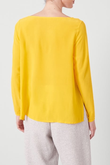 V COLLAR LONGSLEEVES TRAPEZE TOP MIMOSA 2