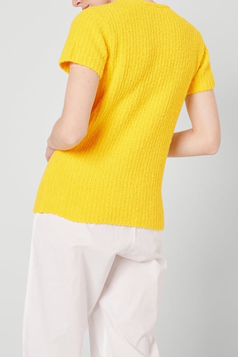 FITTED SHORT-SLEEVE CREW NECK JUMPER SOLEIL 2