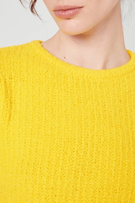 FITTED SHORT-SLEEVE CREW NECK JUMPER SOLEIL 5