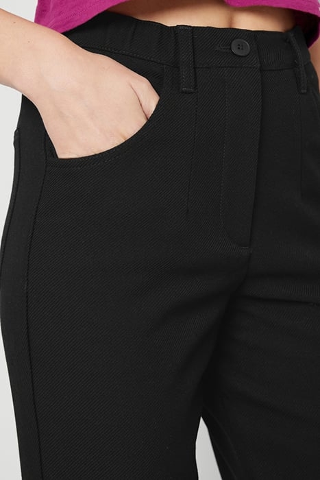 HIGH WAIST STRAIGHT PANTS NOIR 5