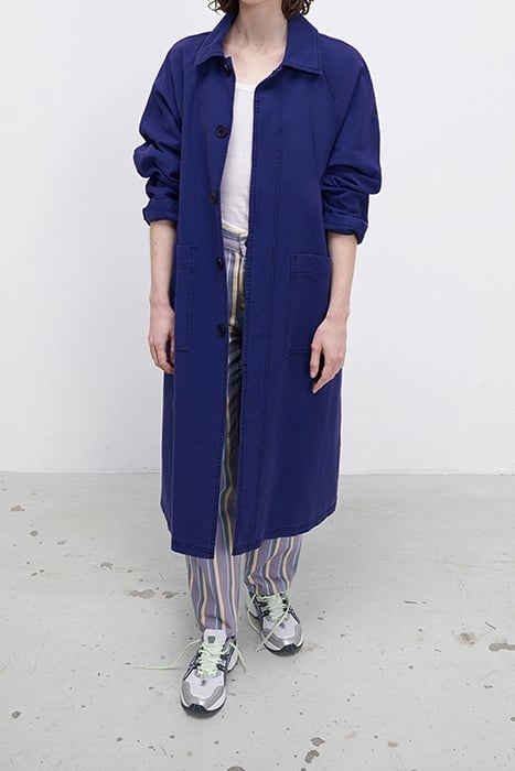 LONG SLEEVES COAT INDIGO VINTAGE 2