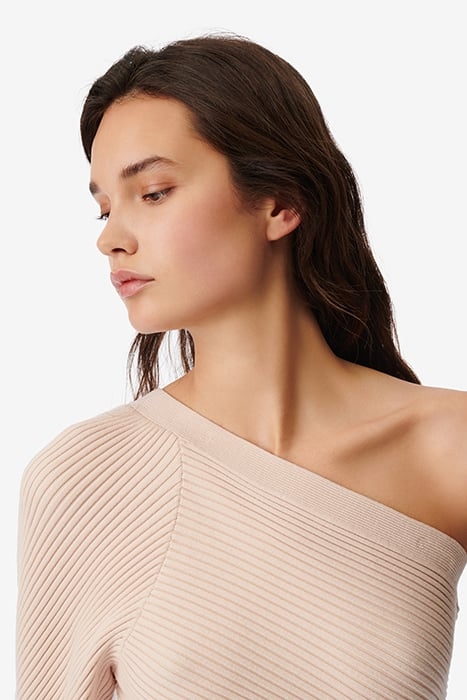 PELOPE KNITTED SWEATER IN LIGHT TAUPE 5