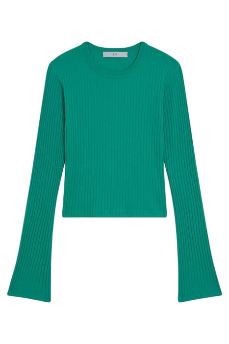 ERSILIA KNITTED SWEATER IN EMERALD 3