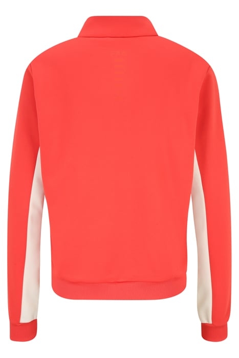 TISENS TRACK JACKET CAYENNE-ANTIQUE WHITE 5