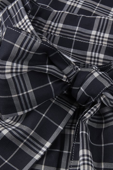 DILBA, BLOUSE BLACK CHECK 3