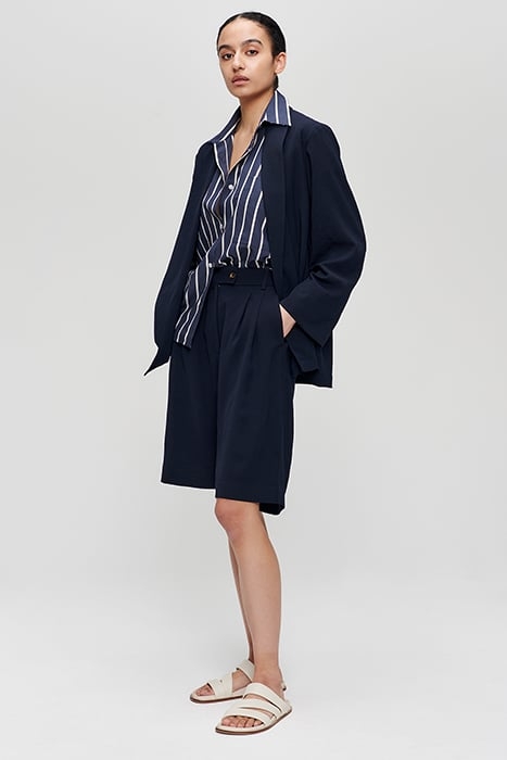 STRIPED OVERSIZED TOP MIDNIGHT BLUE 5