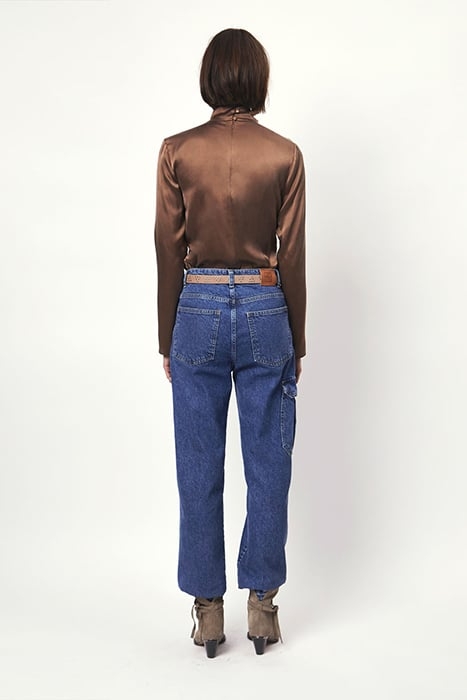 IPSUM SILK DRAPEY TOP PURE TAUPE 2