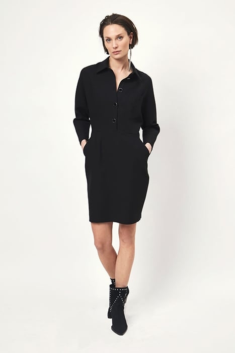 JOSIAH BAT SLEEVE DRESS RAVEN 1