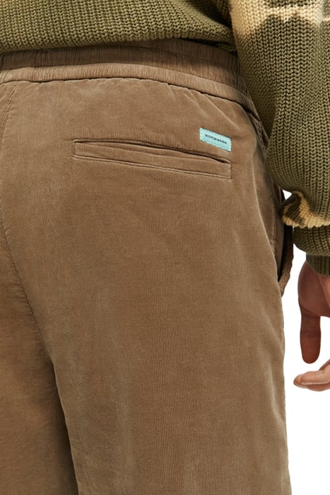 RELAXED-FIT SOFT CORDUROY SHORTS KHAKI 8