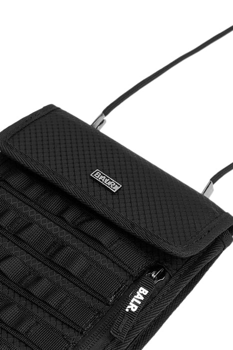 UNISEX FERENTINO RIPSTOP SHOULDER BAG JET BLACK 6