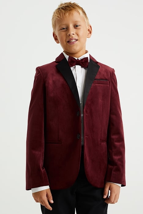 BLAZER BURGUNDY RED 1