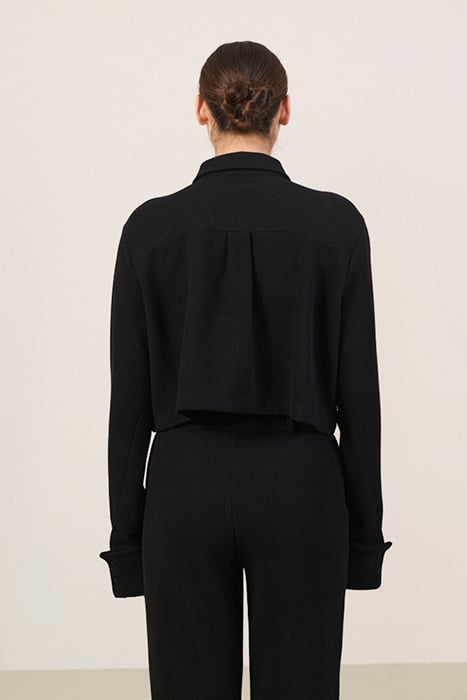 MOON CLASSIC SHORT BLOUSE BLACK 2