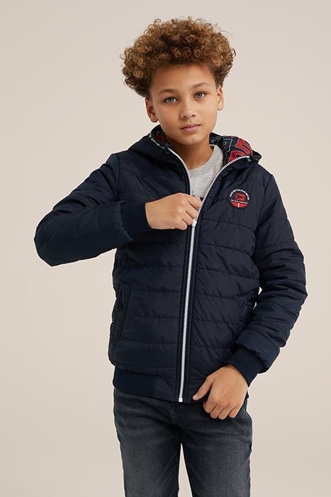 JACKET REVERSIBLE BOMBER DARK BLUE 1