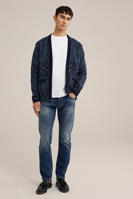 5-POCKET MID WAIST BLUE 3