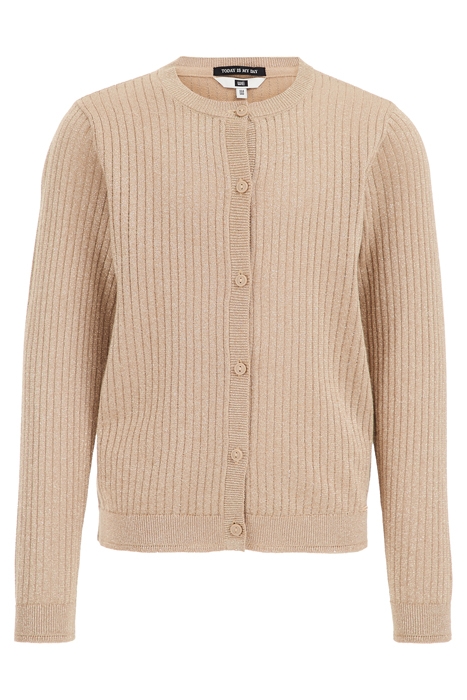 KNITTED CARDIGAN GOLD 3
