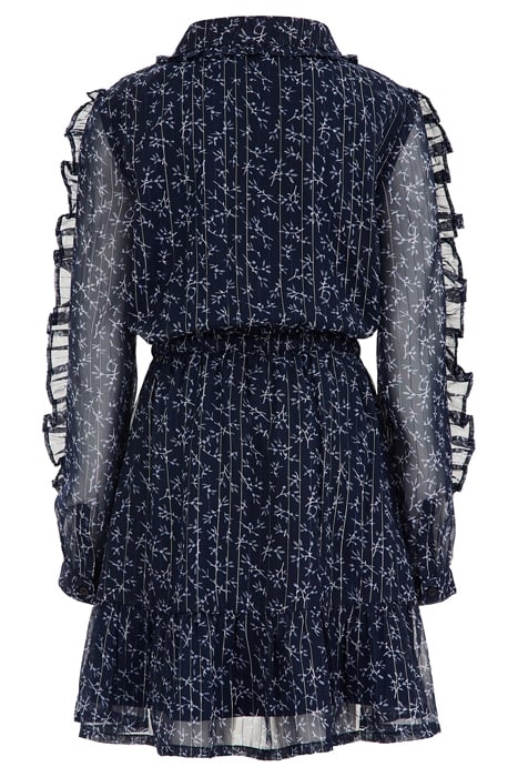 DRESS MID LENGTH DARK BLUE 4