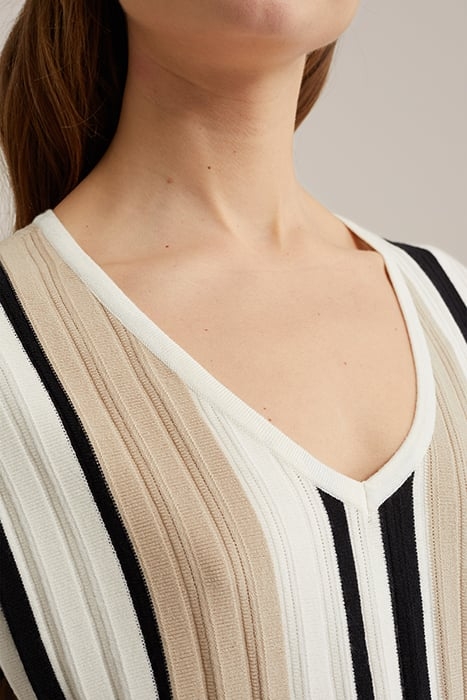 KNITTED PULLOVER BEIGE 5