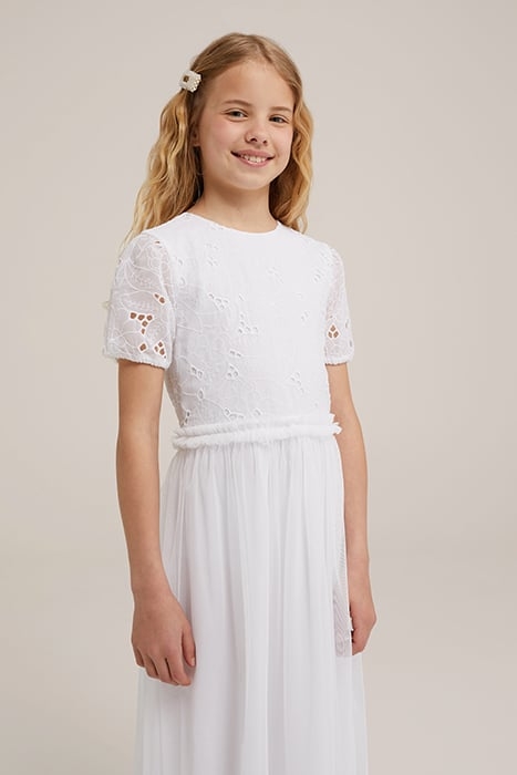 DRESS MAXI LENGTH WHITE 4