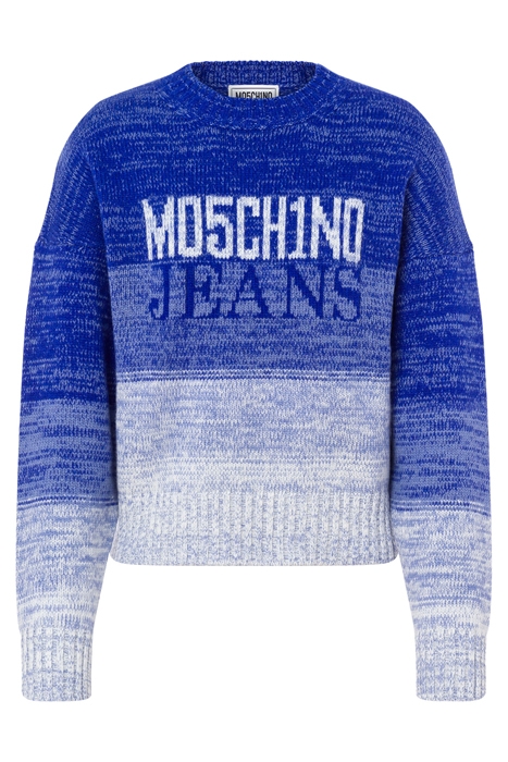 WOOL BLEND PULLOVER BLUE 3