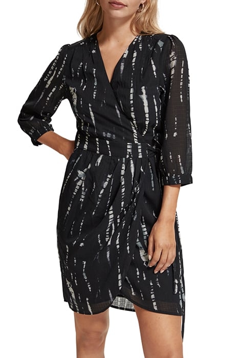 MINI WRAP DRESS TIE DYE ROPE 1