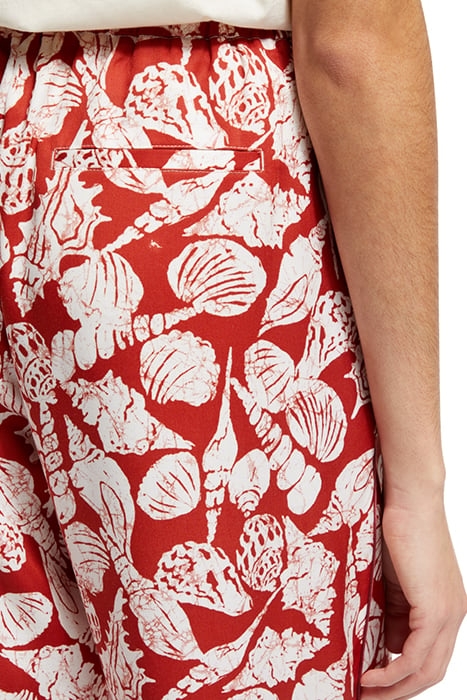 GIA SHELL BATIK PRINTED PANT SHELL BATIK TERRACOTTA 6