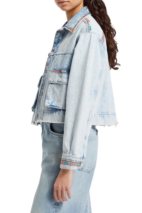 CROPPED DENIM JACKET — SEA STAR 6