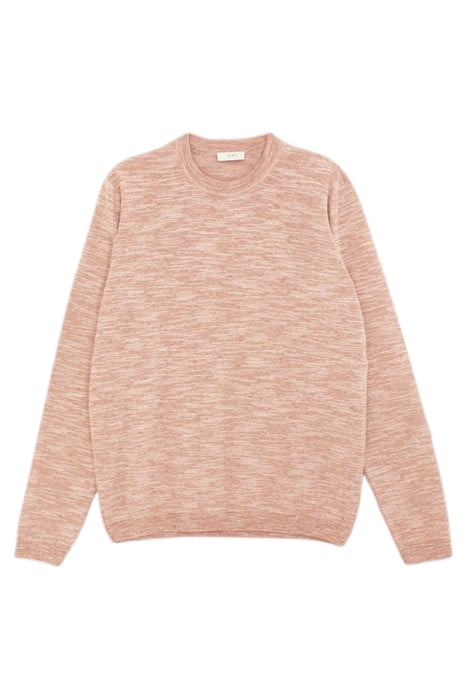 AMBER MOULINÉ KNIT ROUND NECK SWEATER 5