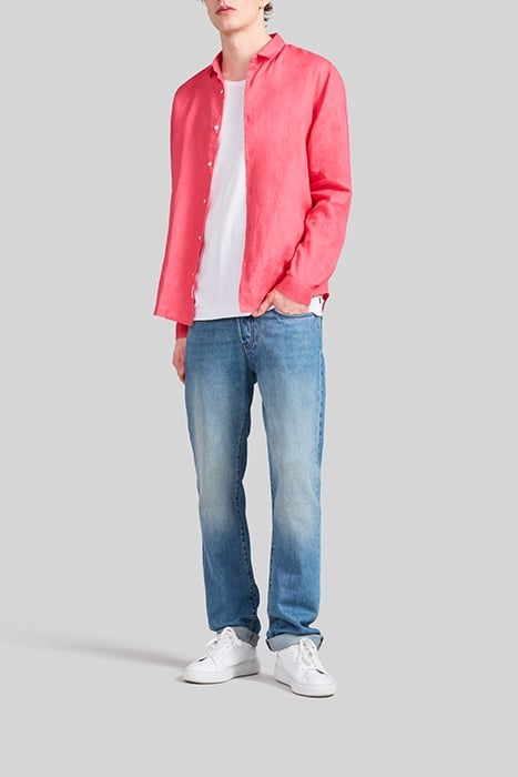 CAYENNE PURE LINEN SLIM SHIRT 3