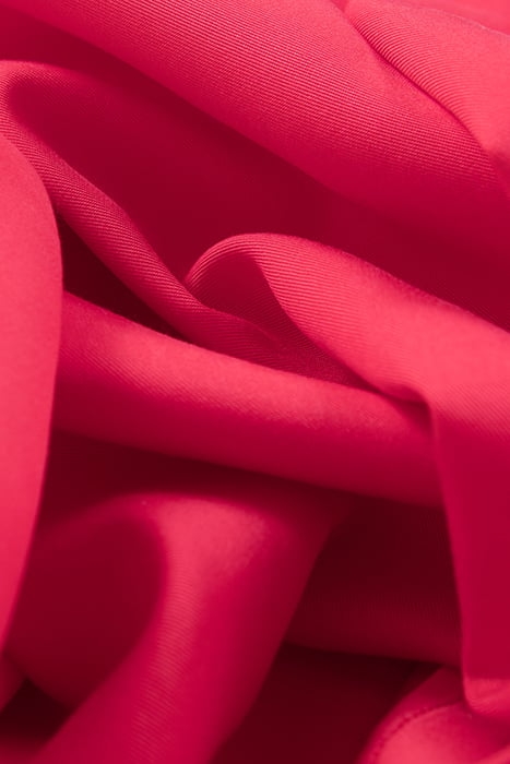 CORAL BLOUSE WITH RUFFLED COLLAR 6