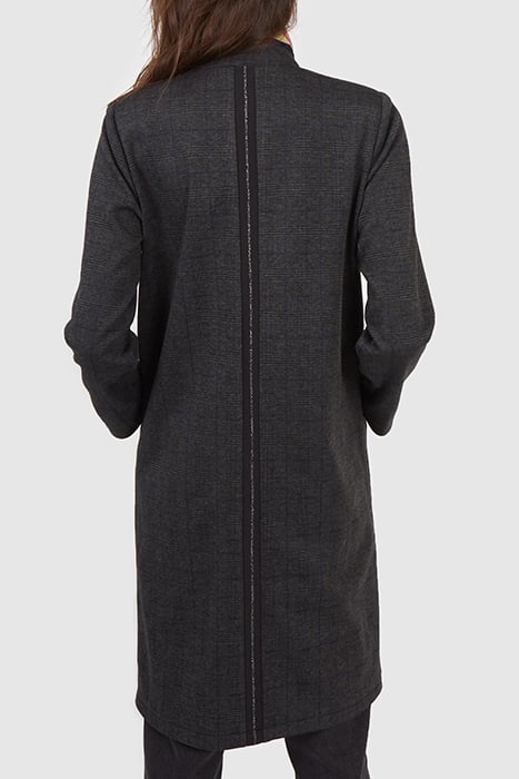 LIGHT GREY CHECK COAT 2