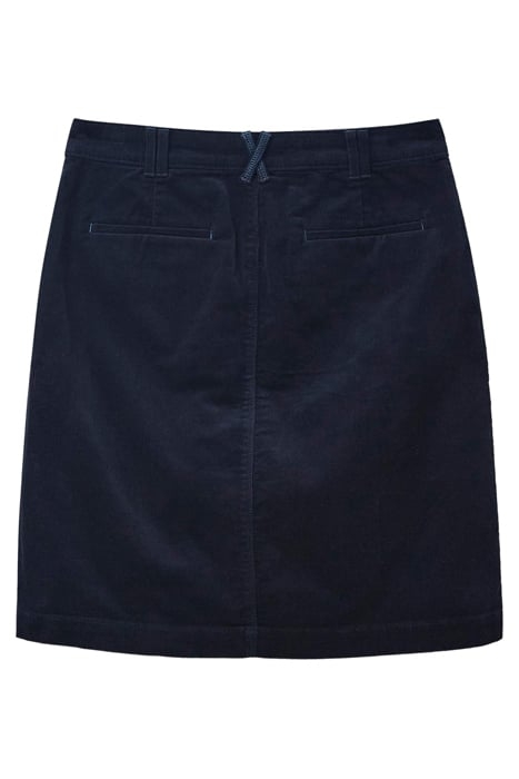 MELODY ORGANIC CORD SKIRT DARK NAVY 5