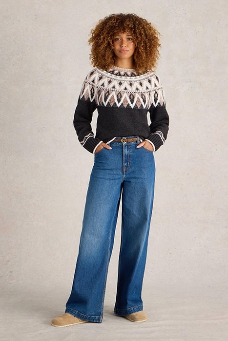 MONO FAIRLISE JUMPER BLACK MULTI 1